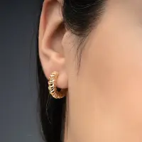 گوشواره حلقه اي کد D03 - تصویر 2